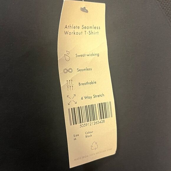 NWT Sweaty Betty Athlete Seamless Workout Tee Size M - Picture 5 of 7